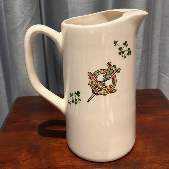 Vintage Paddy Old Irish Whiskey Liquor Pitcher RARE ICE LIP version - Picture 2 of 15